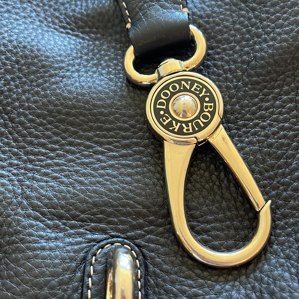 Dooney & Bourke Black Leather Bag - Picture 6 of 6